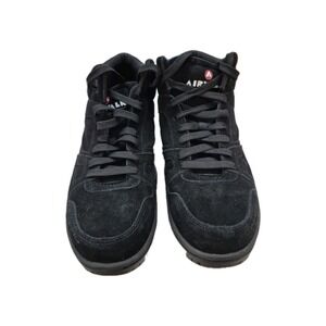 Airwalk Mongo Mid Mens Size 12 D Black Suede Composite Toe Safety Work Boots